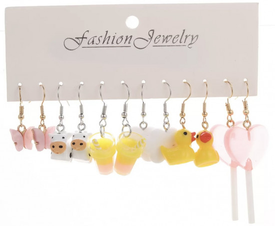 Комплект сережек для девочек