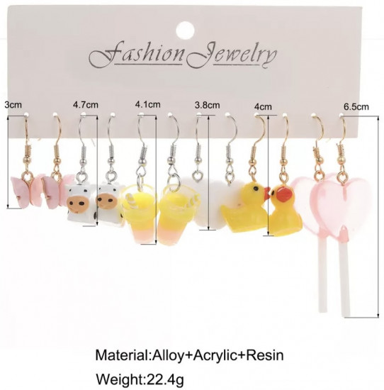 Комплект сережек для девочек