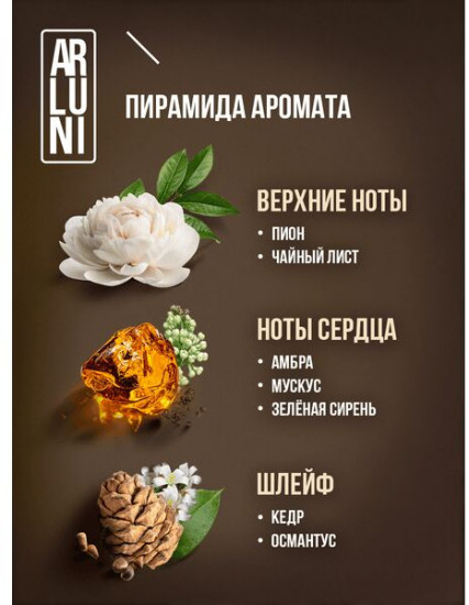 Спрей парфюмированный для устранения неприятных запахов «Амбра, ваниль, пион»