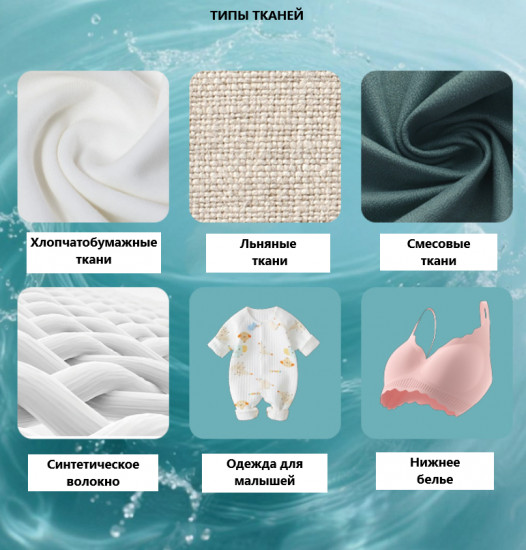 Набор листов для стирки «Океан»