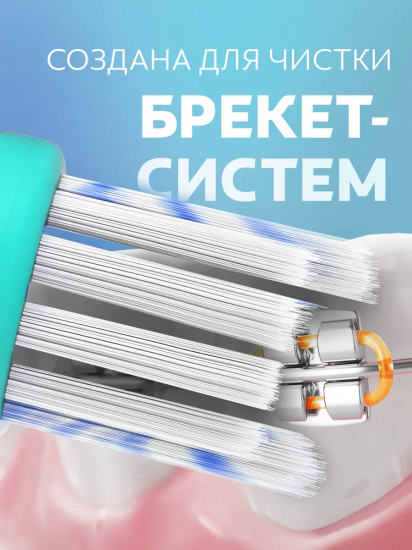 Щетка зубная для брекетов мягкая