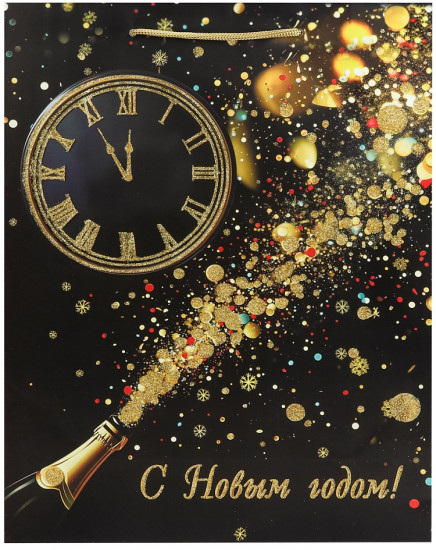 Пакет подарочный «Куранты»