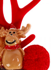 Набор заколок для волос «Новогодний олень» - Фото 3