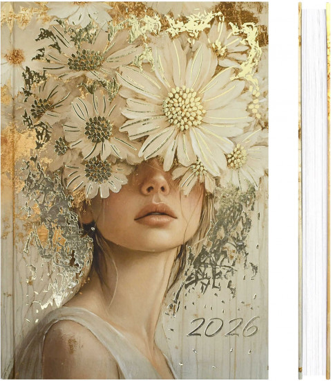 Ежедневник датированный на 2026 год «Золотая эстетика»