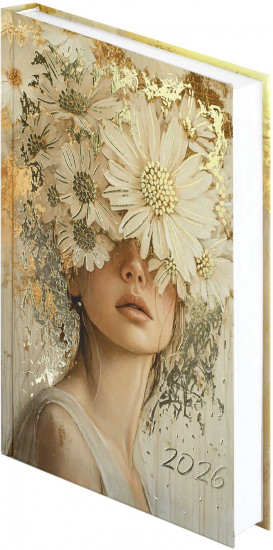 Ежедневник датированный на 2026 год «Золотая эстетика»