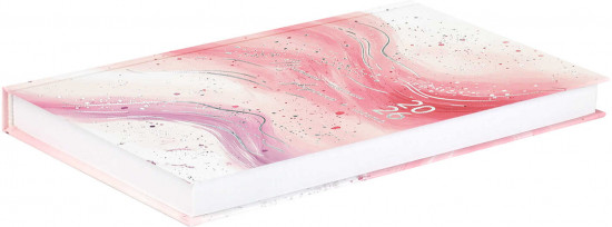Ежедневник датированный на 2026 год «Розовая абстракция»