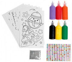 Набор для творчества «Раскрась витражики» - Фото 5