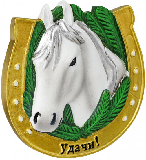 Магнит-подкова «Удачи!»