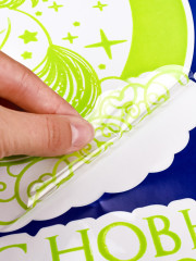 Наклейки на окна светящиеся в темноте «Лунная лошадь» - Фото 4