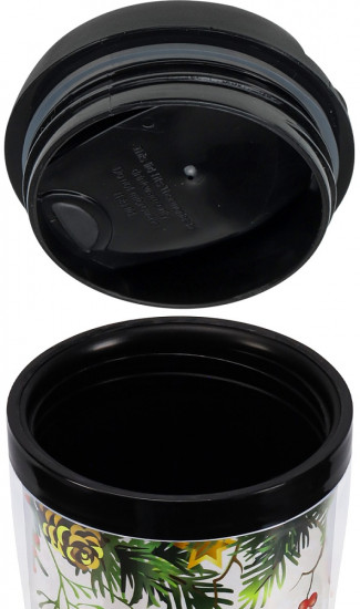 Термокружка «Снегири»