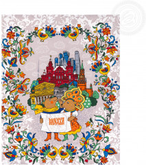 Комплект полотенец «Московские мишки» - Фото 2