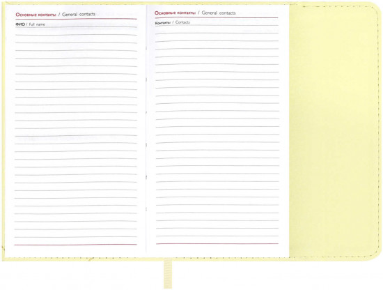 Ежедневник датированный на 2026 год