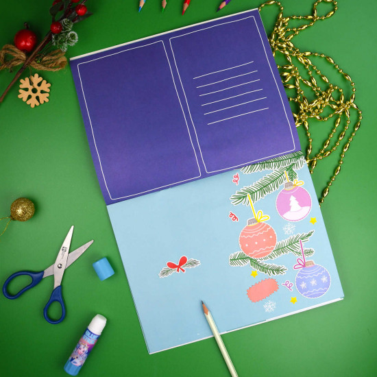 Новогодние открытки 3D. Для дома и детского сада