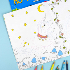 Раскраска «Волшебный мир единорогов» - Фото 7