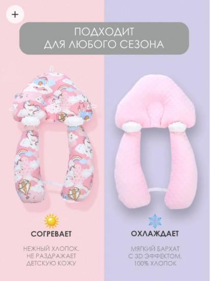 Подушка-кокон для новорожденных