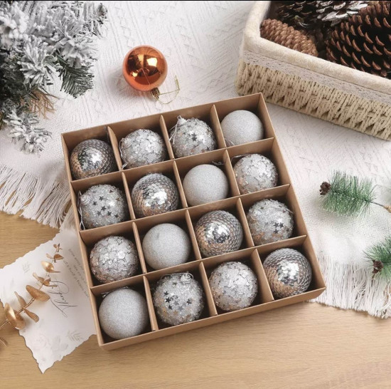 Новогодний набор елочных игрушек