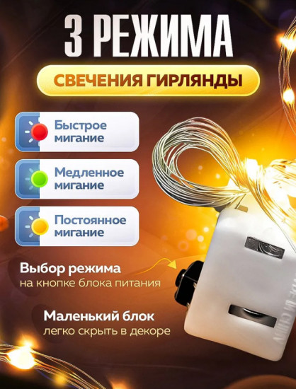 Гирлянда «Роса»