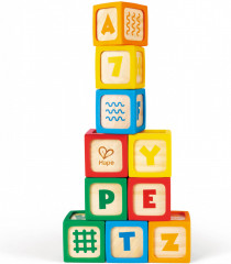 Набор детских кубиков деревянных в силиконовых чехлах - Фото 6