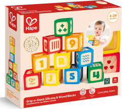 Набор детских кубиков деревянных в силиконовых чехлах - Фото 8