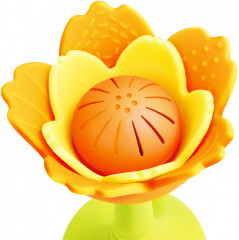 Погремушка 3 в 1 «Оранжевый цветок» - Фото 5