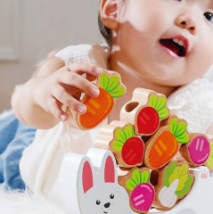 Игрушка развивающая 2 в 1 «Собираем урожай с Зайкой» - Фото 3