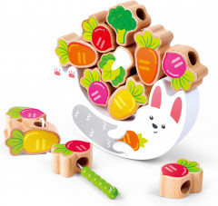 Игрушка развивающая 2 в 1 «Собираем урожай с Зайкой» - Фото 4