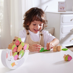 Игрушка развивающая 2 в 1 «Собираем урожай с Зайкой» - Фото 5