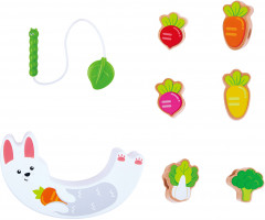 Игрушка развивающая 2 в 1 «Собираем урожай с Зайкой» - Фото 7