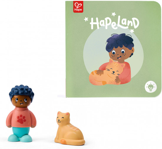 Игровой набор «Мальчик и кошка»