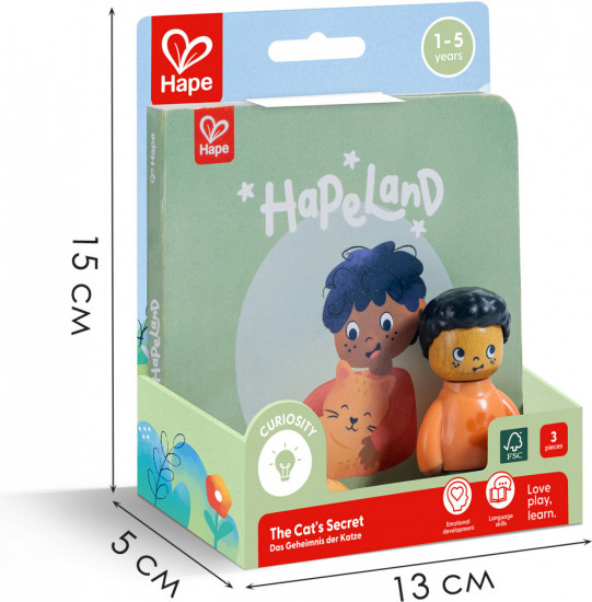 Игровой набор «Мальчик и кошка»