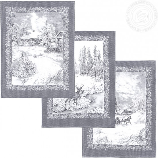 Набор подарочный из скатерти и полотенец «Сочельник»