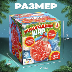 Набор для опытов «Новогодний шар» - Фото 1