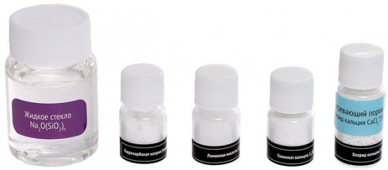 Набор для опытов «Новогодняя химия»