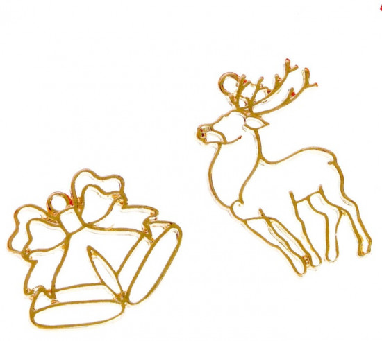 Набор для опытов «Создай своё украшение. Олень и колокольчики»