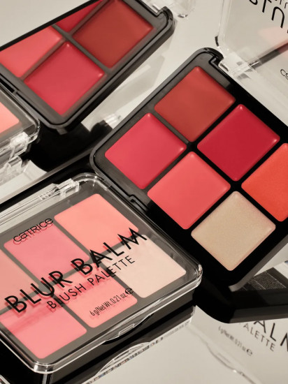 Палетка румян «Blur Balm Blush Palette», оттенок 010 Blush Blindness