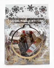 Игрушка елочная со свитками «Новогодний котик» - Фото 6