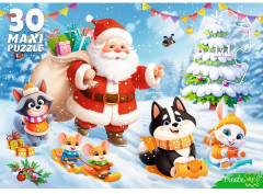 Макси-пазл «Снежная горка» - Фото 2