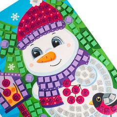 Аппликация «Снеговик» - Фото 5