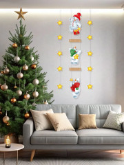 Гирлянда на нитях «Озорные снеговички» - Фото 2