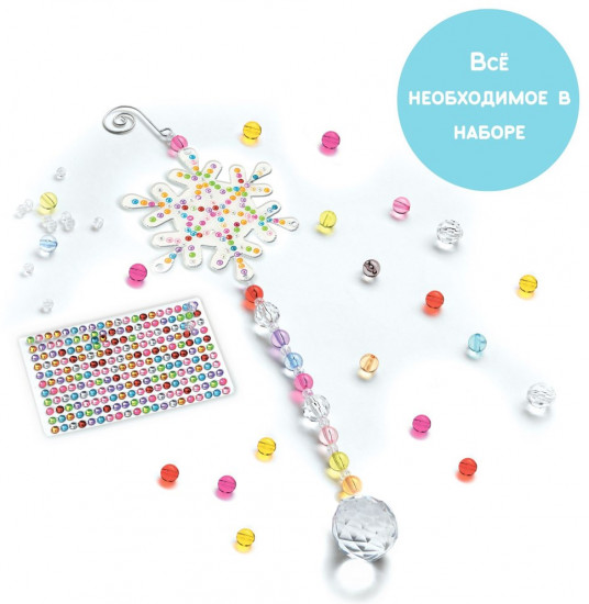 Набор для создания декора «Снежинка»