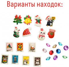 Набор для проведения раскопок «Новогодние подарки» - Фото 4