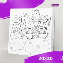 Картина по номерам «Гномы» - Фото 1