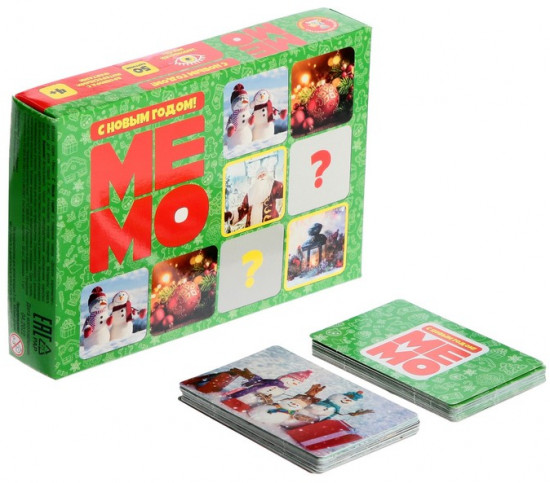 Игра настольная «Мемо»
