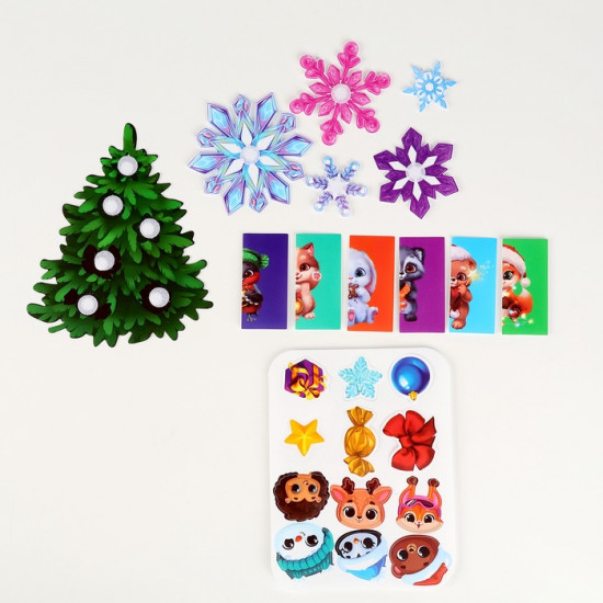 Набор с играми «Новый год! Посылка от Деда Мороза»