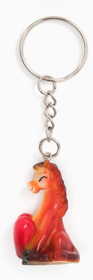 Брелок  «Лошадь с сердцем»