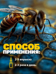 Спрей для носа с прополисом Пчелка «Bee venom» - Фото 4