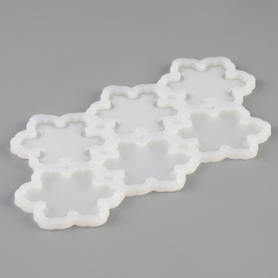 Молд для заливки «Снежинки»