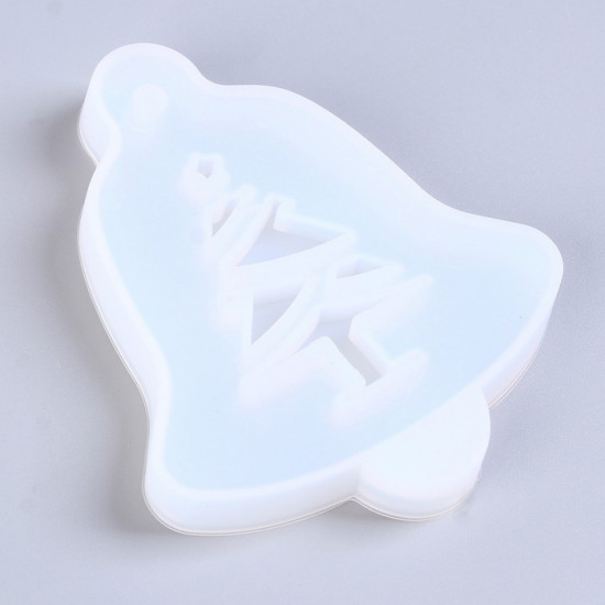 Молд для заливки «Колокольчик с елочкой»