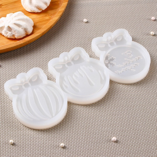 Молд для заливки «Ёлочные игрушки»