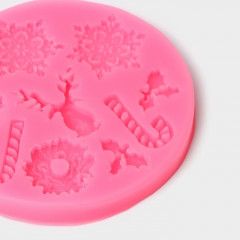 Молд для заливки «Снежинки» - Фото 2